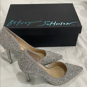 Betsey Johnson Bedazzled Women's Heels